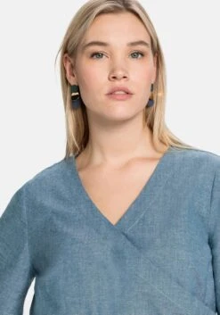 Sheego Kleid In Wickeloptik, Mit Bindeband 11 Sheego Kleid In Wickeloptik, Mit Bindeband -Sheego Verkaufe 14397001686 04CDO 02 SH