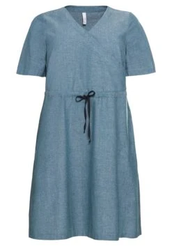 Sheego Kleid In Wickeloptik, Mit Bindeband 9 Sheego Kleid In Wickeloptik, Mit Bindeband -Sheego Verkaufe 14397001686 04CDP 00 SH