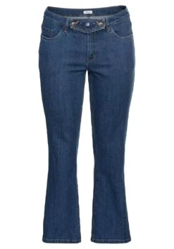 Sheego Bootcut Trachtenjeans Mit Abknöpfbarem Latz -Sheego Verkaufe 14400900053 04AR4 00 SH