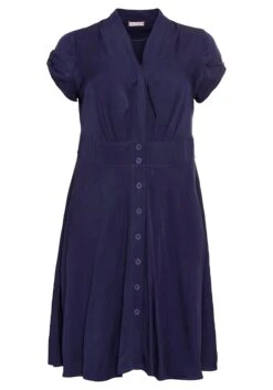 Kleid Mit Knopfleiste Und Weitem Rock -Sheego Verkaufe 14405502018 04CSV 00 SH