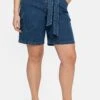 Sheego Jeans-Shorts Mit Paperbagbund Und Cargotaschen