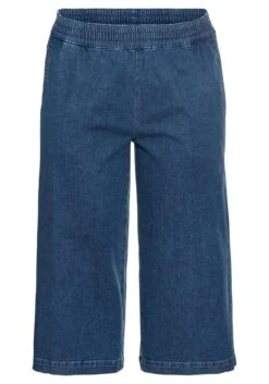 Sheego Jeans In 3/4-Länge, In Weiter Beinform Mit Schlupfbund -Sheego Verkaufe 14409200053 04CXE 00 SH