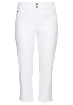 Sheego High-Waist-Jeans In Ankle-Länge, Mit Offenem Saum -Sheego Verkaufe 14418800299 04COC 00 SH