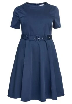 Sheego Kleid Mit Gürtel, Reißverschluss Und Seitentaschen 9 Sheego Kleid Mit Gürtel, Reißverschluss Und Seitentaschen -Sheego Verkaufe 14422400018 04D3U 00 SH