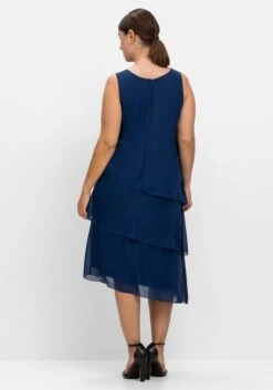 Sheego Cocktailkleid Im Layerlook, Mit Pailletten -Sheego Verkaufe 14424300025 04N4Q 02 SH