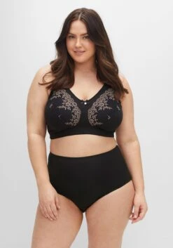 Sheego BH Ohne Bügel, Im Doppelpack, 1x Mit Spitzenbesatz -Sheego Verkaufe 14446001000 04EQ5 02 SH