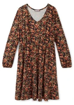 Knielanges Jerseykleid Mit Blumenprint -Sheego Verkaufe 14463400377 04EON 00 SH