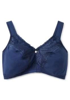 Sheego BH Ohne Bügel, Mit Spitze, Hoher Baumwollanteil -Sheego Verkaufe 14466800043 04EOE 00 SH