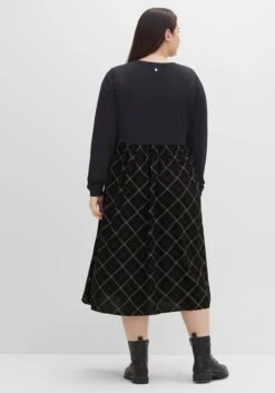 Sheego Shirtkleid Im Material- Und Mustermix -Sheego Verkaufe 14466900377 04EPS 02 SH