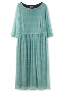 Sheego Meshkleid Mit Karomuster, Gefüttert -Sheego Verkaufe 14473302084 04F1Z 00 SH