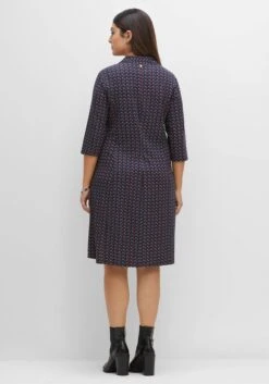 Sheego Jerseykleid In Hemdblusen-Stil, Leicht Elastisch -Sheego Verkaufe 14473600524 04EU1 02 SH