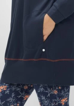 Sheego Relax-Shirtkleid Mit Weitem Rundhals Und Kontrastnaht -Sheego Verkaufe 14476500018 04G38 02 SH