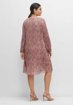 Sheego Plissiertes Chiffonkleid Mit Alloverdruck -Sheego Verkaufe 14476601972 04FC1 02 SH