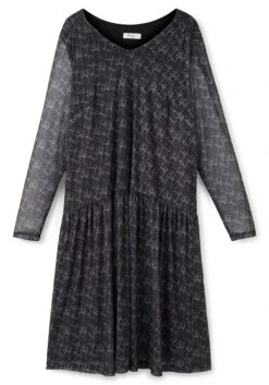 Sheego Meshkleid Mit V-Ausschnitt Und Tiefer Taille -Sheego Verkaufe 14477100377 04FR6 00 SH