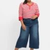 Sheego Extraweite 3/4-Jeans In Curvy-Schnitt ELLA