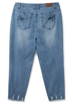 Sheego Schmale 7/8-Jeans Mit Destroyed-Effekten -Sheego Verkaufe 14477600327 04FHW 00 SH
