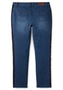 Sheego Gerade Jeans Mit Jersey-Einsätzen Seitlich Am Bein -Sheego Verkaufe 14479500053 04FNE 00 SH