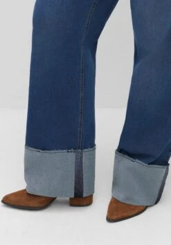 Sheego Jeans In Curvy-Schnitt ELLA Mit Breitem Umschlag -Sheego Verkaufe 14479900330 04FS9 02 SH