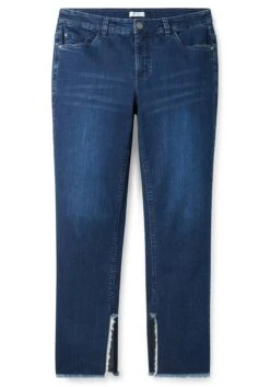 Sheego Gerade Jeans Mit Geschlitztem Innensaum -Sheego Verkaufe 14480000053 04FIA 00 SH