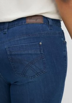 Sheego Gerade Jeans Mit Geschlitztem Innensaum -Sheego Verkaufe 14480000053 04FIE 02 SH