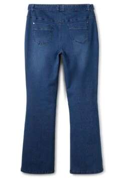 Sheego Bootcut-Jeans Mit Stoffgürtel Und Markanten Taschen -Sheego Verkaufe 14480100330 04FJK 00 SH