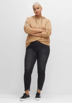 Sheego Skinny Jeans Mit Destroyed-Effekten Am Saum -Sheego Verkaufe 14480300341 04FKS 02 SH