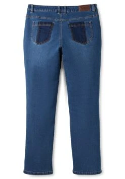 Sheego Gerade Jeans Mit Kontrastdetails An Bein Und Taschen -Sheego Verkaufe 14481300053 04FHL 00 SH