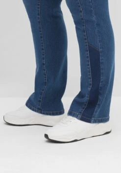 Sheego Gerade Jeans Mit Kontrastdetails An Bein Und Taschen -Sheego Verkaufe 14481300053 04FHP 02 SH