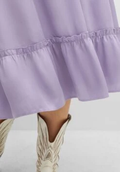 Sheego Midikleid Mit Taillengummi Und Rüsche Am Saum -Sheego Verkaufe 14486800347 04FH6 02 SH