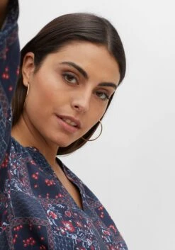 Sheego Maxikleid Mit Alloverprint Und Weitem Rock -Sheego Verkaufe 14489100524 04FW4 02 SH