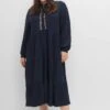 Sheego Stufenkleid Im Boho-Stil, Aus Jersey