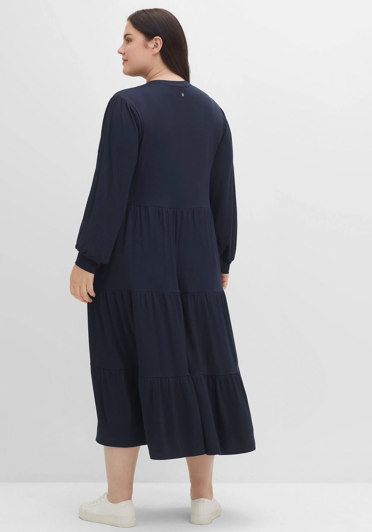 Sheego Stufenkleid Im Boho-Stil, Aus Jersey 3 Sheego Stufenkleid Im Boho-Stil, Aus Jersey – Bild 3