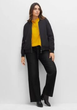 Sheego Weite Jeans Mit Dekorativem High-Waist-Bund -Sheego Verkaufe 14492700341 04G5X 02 SH