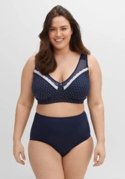 Sheego Entlastungs-BH Ohne Bügel, Mit Pünktchendruck -Sheego Verkaufe 14506000018 04G49 02 SH