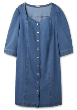 Figurbetontes Jeanskleid Mit Druckknopfleiste -Sheego Verkaufe 14507000053 04GH5 00 SH