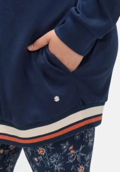 Sheego Relax-Sweatshirt In Longform Mit Floralem Druck -Sheego Verkaufe 14514800018 04KEG 02 SH