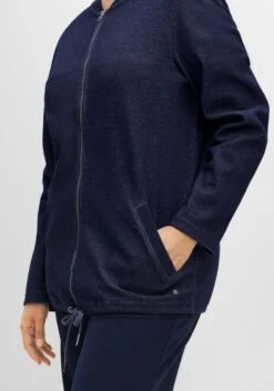 Sheego Relax-Sweatjacke In Double-Face-Optik, Mit Zugbund -Sheego Verkaufe 14516201559 04HCM 02 SH