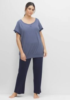 Sheego Relaxshirt Mit Turn-up-Ärmeln Und Saumbündchen -Sheego Verkaufe 14516300047 04GWL 02 SH