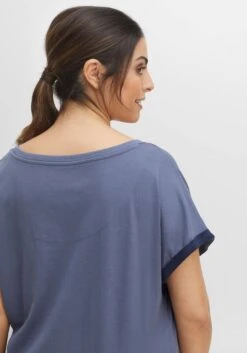 Sheego Relaxshirt Mit Turn-up-Ärmeln Und Saumbündchen -Sheego Verkaufe 14516300047 04GWM 02 SH