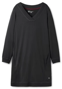 Sheego Relaxkleid Aus Interlock, Mit Tiefem V-Ausschnitt -Sheego Verkaufe 14517200105 04H8B 01 SH