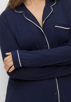 Sheego Pyjama-Set Aus Langer Hose Und Oberteil -Sheego Verkaufe 14520200018 04GV6 02 SH