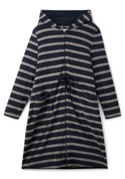 Sheego Bademantel Mit Streifen, In Leichter Frottee-Qualität -Sheego Verkaufe 14521201500 04H1Y 00 SH