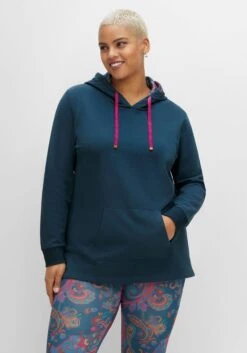 Sweatshirt Mit Kapuze Und Kängurutasche