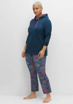 Sweatshirt Mit Kapuze Und Kängurutasche -Sheego Verkaufe 14525500019 04H9W 02 SH