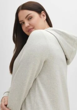 Sheego Sweatkleid Mit Kapuze Und 2-Wege-Zipper -Sheego Verkaufe 14543101603 04HVO 00 SH