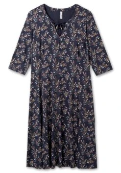Sheego Jerseykleid In Midilänge, Mit Blumendruck -Sheego Verkaufe 14555900035 04IHI 01 SH