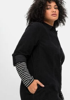 Sheego Hemdblusenkleid Aus Weichem Cord -Sheego Verkaufe 14567800289 04IHC 01 SH