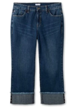 Sheego Weite 7/8-Jeans Mit Breitem Saum-Umschlag -Sheego Verkaufe 14570100330 04IPU 00 SH