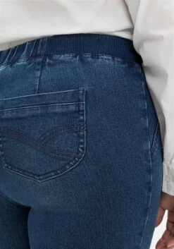Sheego Schmale Jeans Mit Gummibund Und Teilungsnähten -Sheego Verkaufe 14570500053 04IQN 04 SH