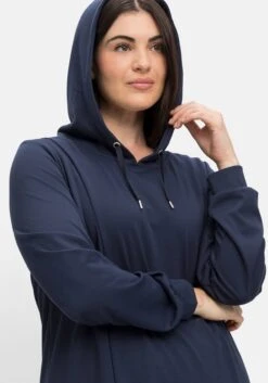 Sheego Shirtkleid Mit Kapuze Und Volant Am Saum -Sheego Verkaufe 14570900035 04IRT 02 SH